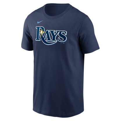 Rays Nike Navy Chandler Simpson Player Tee