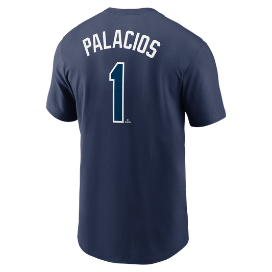 Rays Nike Navy Richie Palacios Player Tee