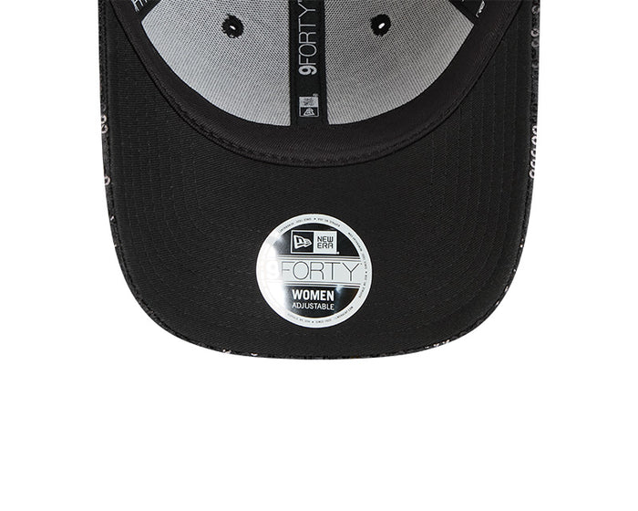 Rays New Era 9Forty Purple Sequin Sparkle Coop TB Adjustable Hat