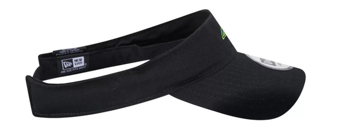 Rays New Era Black City Connect SKYRAY Visor Hat