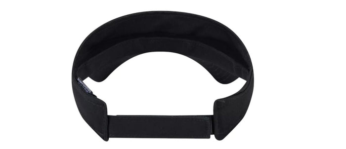 Rays New Era Black City Connect SKYRAY Visor Hat