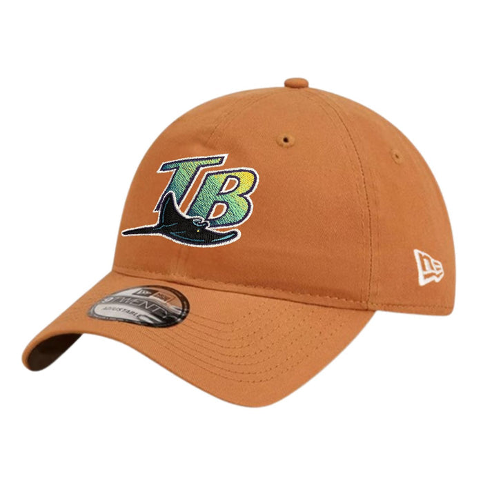 Rays New Era Devil Rays Brown Coop TB 9Twenty Adjustable Hat