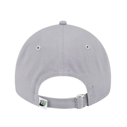 Rays New Era Devil Rays Gray Coop TB 9Twenty Adjustable Hat