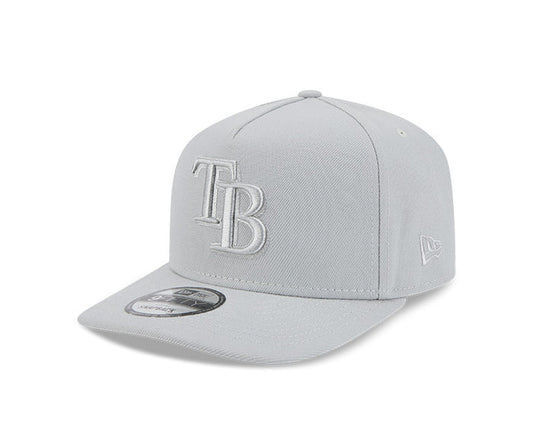 Rays New Era Gray Tonal TB 9Fifty A-Frame Snapback Hat