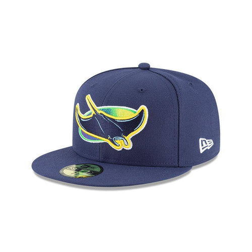 RAYS NAVY NEW ERA 5950 AC ALTERNATE GAME CAP - The Bay Republic | Team Store of the Tampa Bay Rays & Rowdies