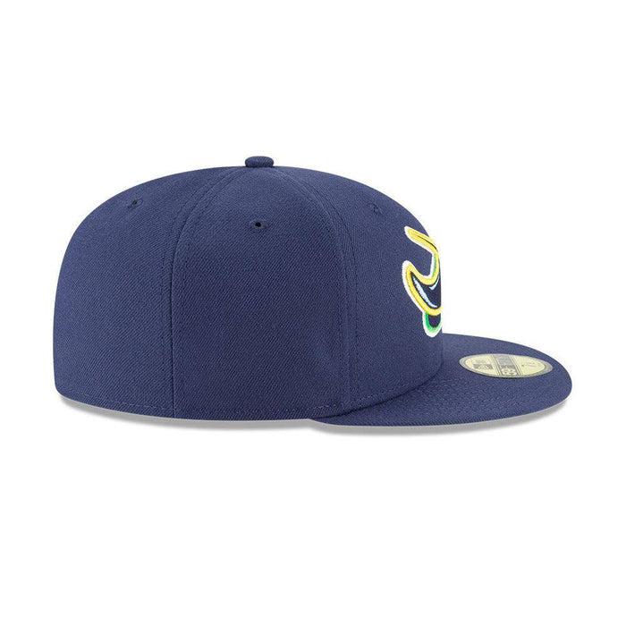 RAYS NAVY NEW ERA 5950 AC ALTERNATE GAME CAP - The Bay Republic | Team Store of the Tampa Bay Rays & Rowdies