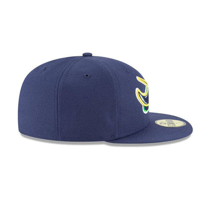 RAYS NAVY NEW ERA 5950 AC ALTERNATE GAME CAP - The Bay Republic | Team Store of the Tampa Bay Rays & Rowdies
