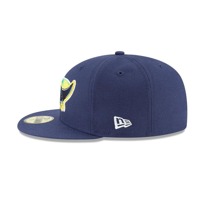 RAYS NAVY NEW ERA 5950 AC ALTERNATE GAME CAP - The Bay Republic | Team Store of the Tampa Bay Rays & Rowdies