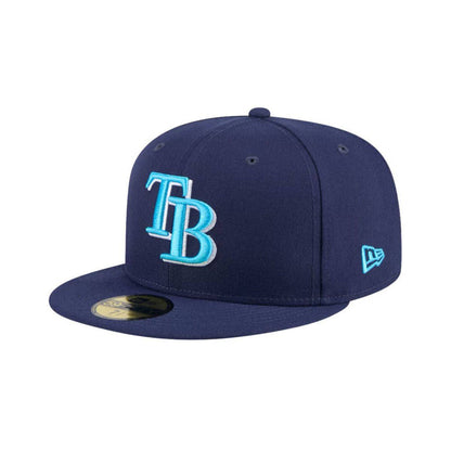 Rays New Era Navy Blue 2024 Father's Day 59Fifty Fitted Hat - The Bay Republic | Team Store of the Tampa Bay Rays & Rowdies