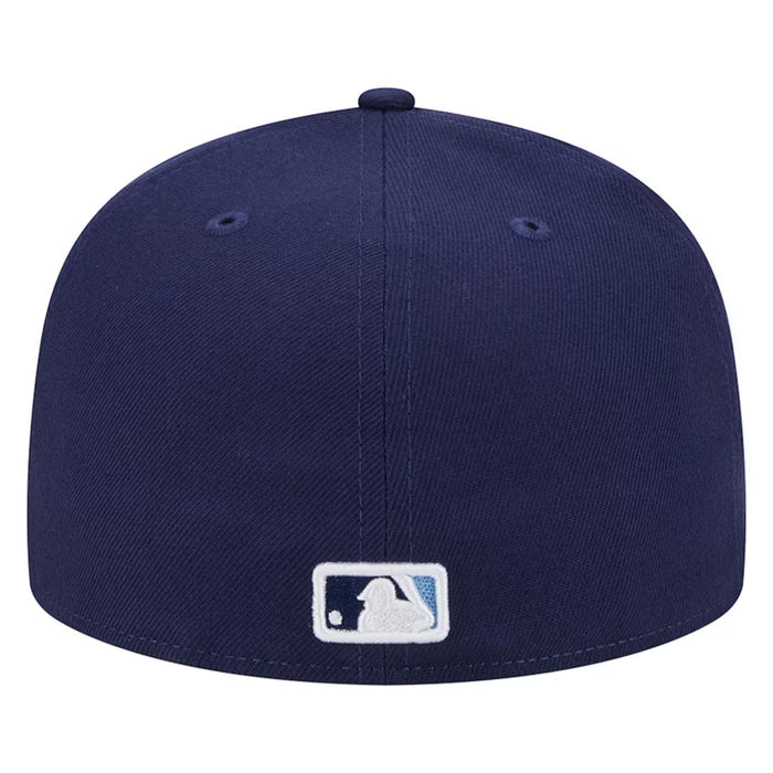 Rays New Era Navy Pride On-Field 59Fifty Fitted Hat