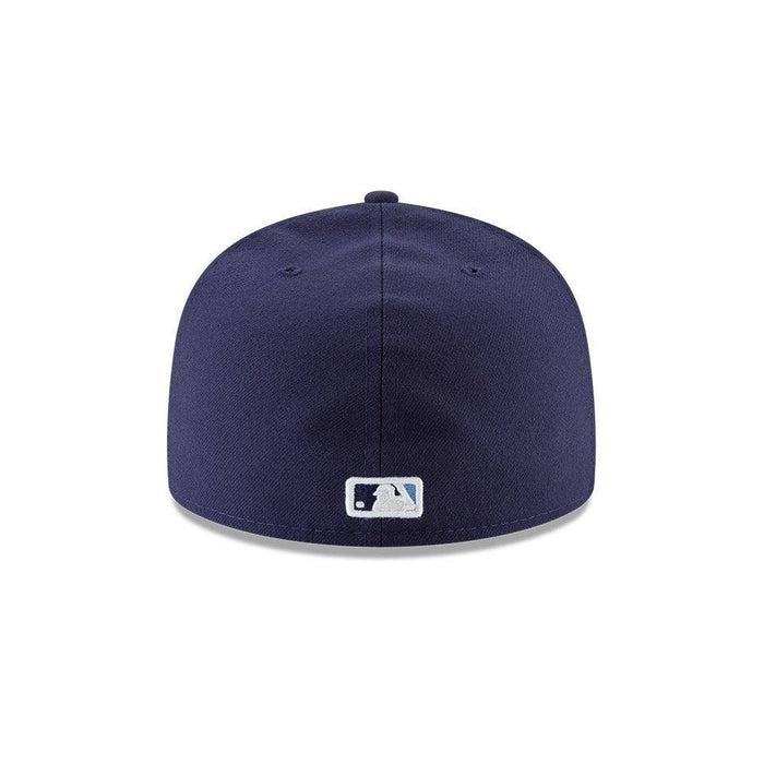 RAYS NAVY TB ON-FIELD NEW ERA 59FIFTY FITTED HAT - The Bay Republic | Team Store of the Tampa Bay Rays & Rowdies