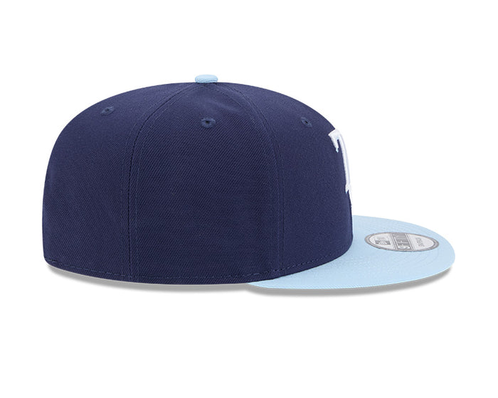 Rays New Era Navy/Light Blue TB 9Fifty Snapback Hat