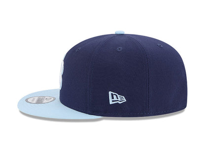 Rays New Era Navy/Light Blue TB 9Fifty Snapback Hat