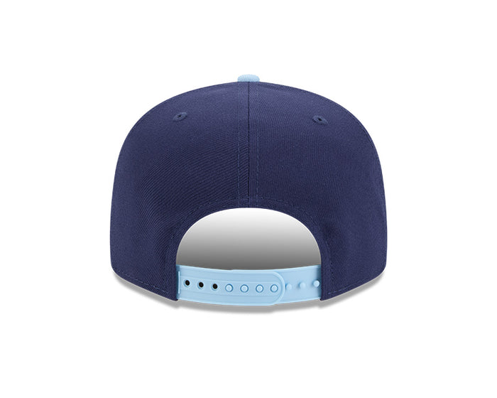 Rays New Era Navy/Light Blue TB 9Fifty Snapback Hat