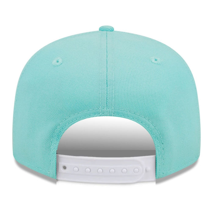 Rays New Era Seafoam Tampa Bay TB Palms Side Patch Upside Down 9Fifty Snapback