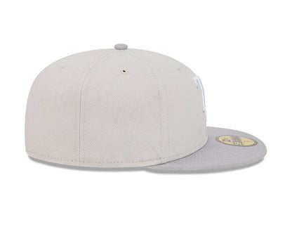 Rays New Era Stone Gray Color Pack Two Tone TB 59Fifty Fitted Hat