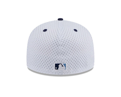 Rays New Era White Navy Since 1998 Side Patch Jersey 59Fifty Fitted Hat