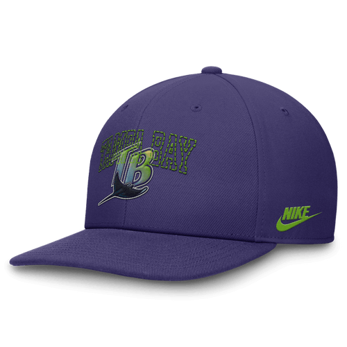 Rays Nike Purple Devil Rays Coop Stitched Pro Cap Snapback Hat - The Bay Republic | Team Store of the Tampa Bay Rays & Rowdies