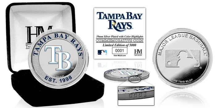 Rays Silver Color TB Coin