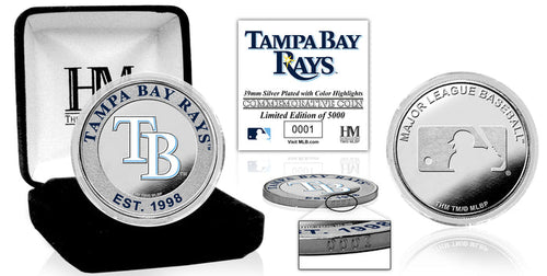 Rays Silver Color TB Coin
