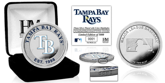 Rays Silver Color TB Coin