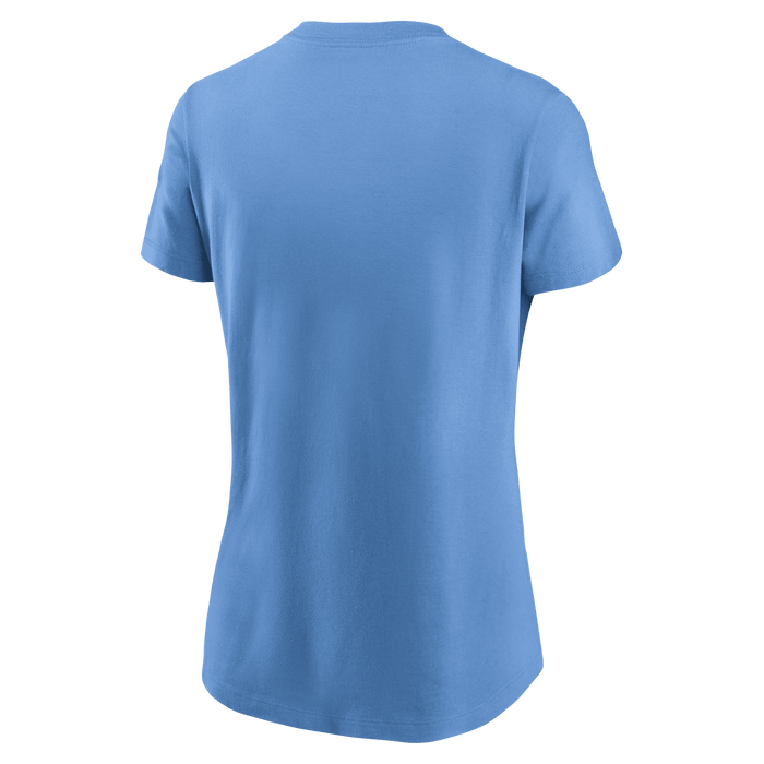 RAYS WOMEN'S LIGHT BLUE WORDMARK NIKE T-SHIRT - The Bay Republic | Team Store of the Tampa Bay Rays & Rowdies