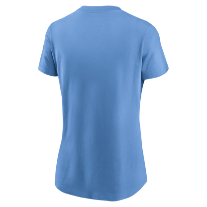 RAYS WOMEN'S LIGHT BLUE WORDMARK NIKE T-SHIRT - The Bay Republic | Team Store of the Tampa Bay Rays & Rowdies