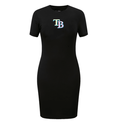RAYS WOMEN'S BLACK NEON PROMAX DRESS - The Bay Republic | Team Store of the Tampa Bay Rays & Rowdies