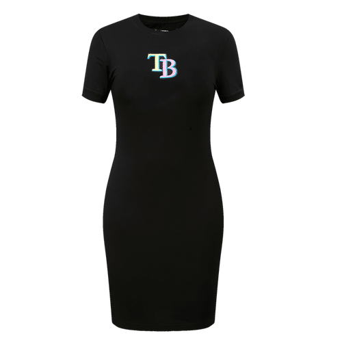 RAYS WOMEN'S BLACK NEON PROMAX DRESS - The Bay Republic | Team Store of the Tampa Bay Rays & Rowdies