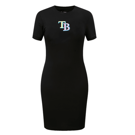 RAYS WOMEN'S BLACK NEON PROMAX DRESS - The Bay Republic | Team Store of the Tampa Bay Rays & Rowdies