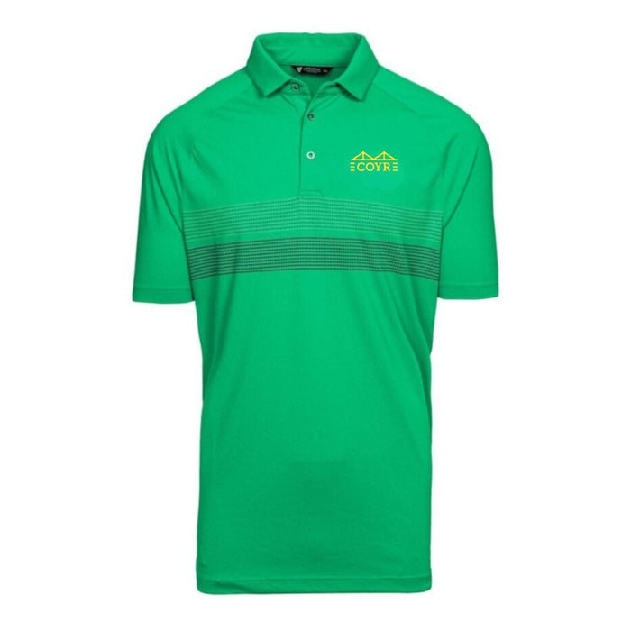 Rowdies Men's Levelwear Green COYR Mason Polo Shirt