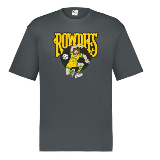 Rowdies Youth Charcoal Retro Sport Ralph T-Shirt