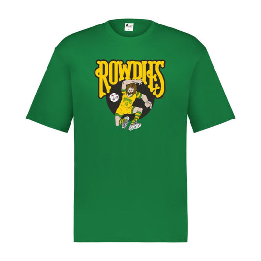 Rowdies Youth Green Retro Sport Ralph T-Shirt