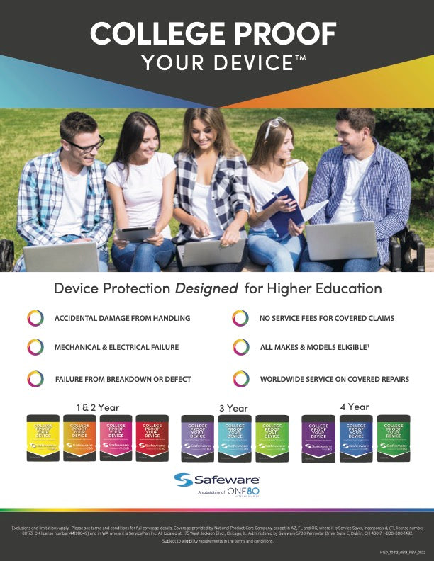 Safeware 4-yr Under $1,000 - Purple