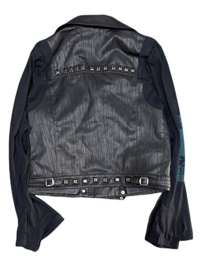 UNDERCOVER 06SS ’T’ Collection: Archive Studded Deconstructed Leather Jacket