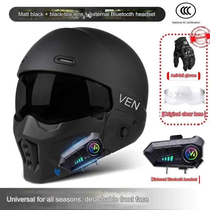 Size avaliable S ~ XXXL / With External Bluetooth