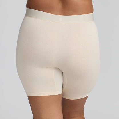Women's Body Shorts - Butter Scotch - Bamboo Underwear - Model:Fabiana