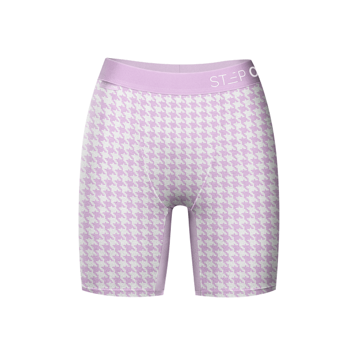 Women's Body Shorts - Lilac Lovers - Bamboo Underwear