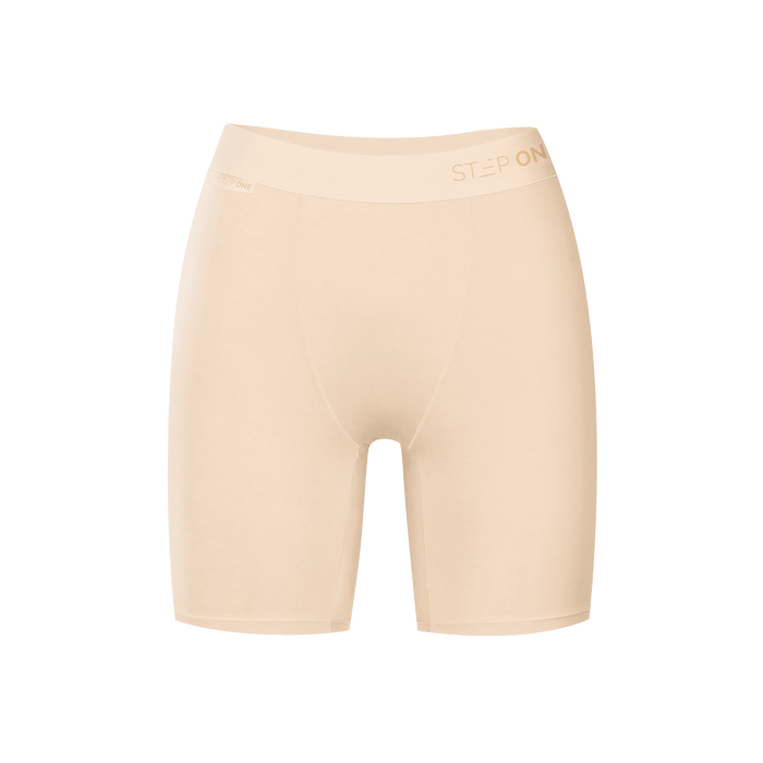 Women's Body Shorts - Peach - Bamboo Underwear