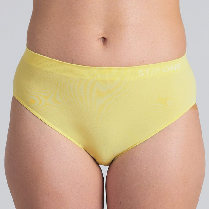 Women's SmoothFit Bikini Brief - Capri Yellow - Bamboo Underwear