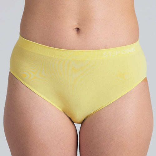 Women's SmoothFit Bikini Brief - Capri Yellow - Bamboo Underwear