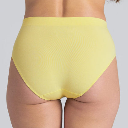 Women's SmoothFit Full Brief - Capri Yellow - Bamboo Underwear