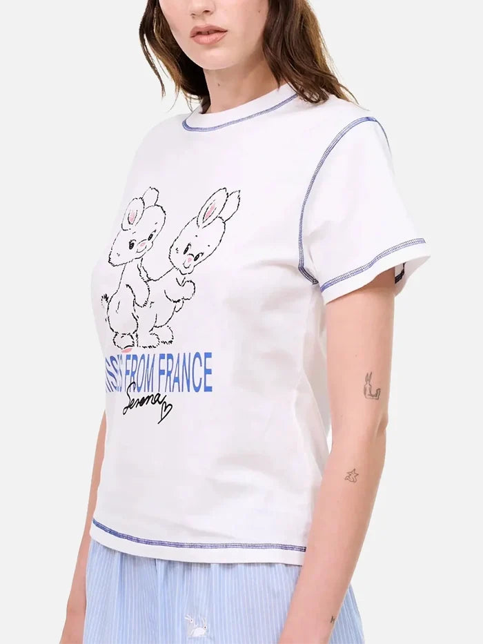 CARNE BOLLENTE XOXO, Serena - White - Kategorize edilmemiş T-SHIRT