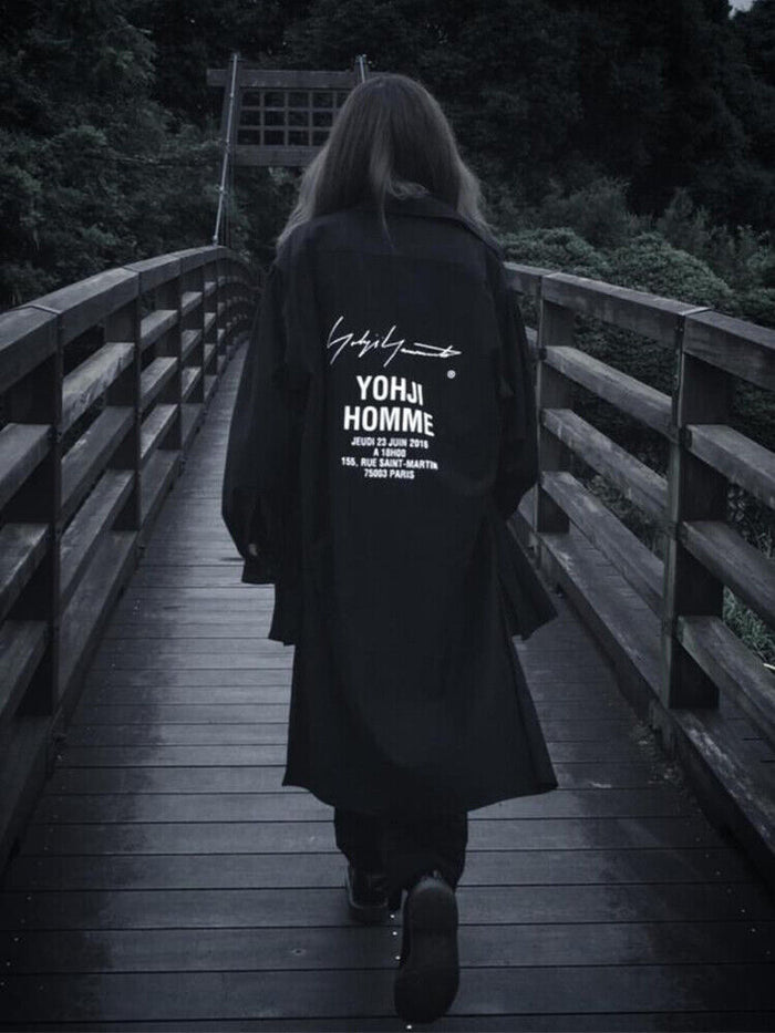 Yohji Yamamoto Coat Trench Coat Shirt Paris Runway Limited Edition
